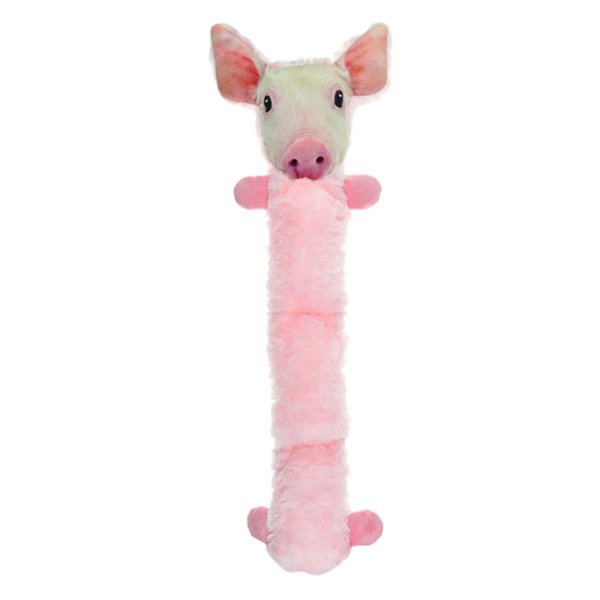 Furrealz 3 Stack Tubular Squeaker Pig Dog Toy ZD2115 14